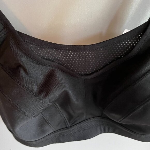 WingsLove Black Bra Size 34D NWT No padding, No underwire - Picture 3 of 8